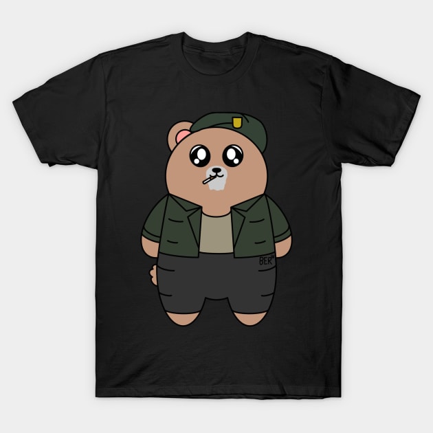 Bill Overbeck Bear T-Shirt by SentABearToSpace 